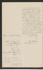 k.k. naturhistorisches Hofmuseum, Intendanzakten 1885-1896 (Hauer), Aktenzahl Z.651/1891, Seite 2